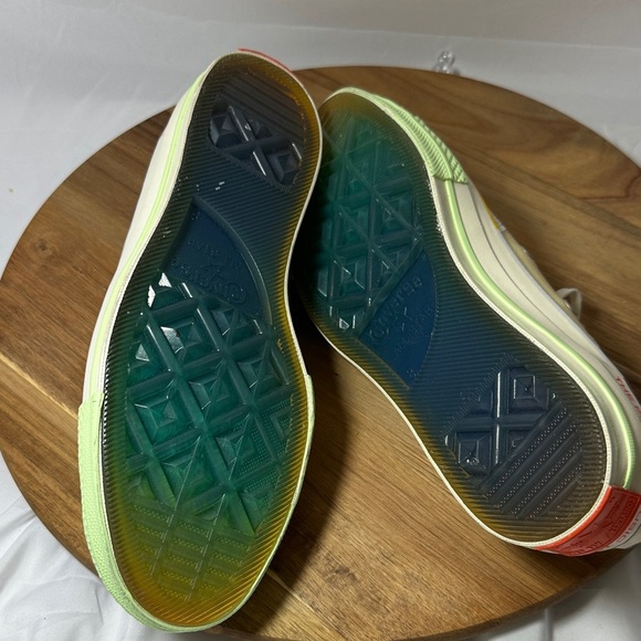 PIGALLE x Converse Chuck 70 Ox Barley Volt Low Top Sneakers Women's size 10 - Picture 11 of 12